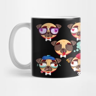 Pug Collection Mug